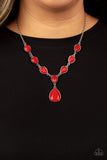 Party Paradise - Red - Paparazzi Accessories