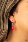 Party Paradise - Red - Paparazzi Accessories