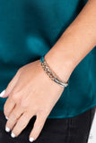 Doubled Down Dazzle - Brown - Paparazzi Accessories