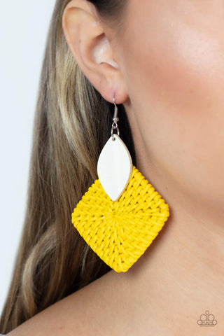 Sabbatical WEAVE - Yellow - Paparazzi Accessories