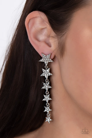 Americana Attitude - White - Paparazzi Accessories