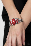 A Touch of Tiki - Red - Paparazzi Accessories