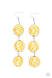 Laguna Lanterns - Yellow - Paparazzi Accessories