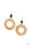 Wildly Wicker - Green - Paparazzi Accessories