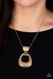Park Avenue Attitude - Gold - Paparazzi Accessories