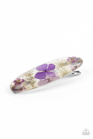 Floral Flurry - Purple - Paparazzi Accessories