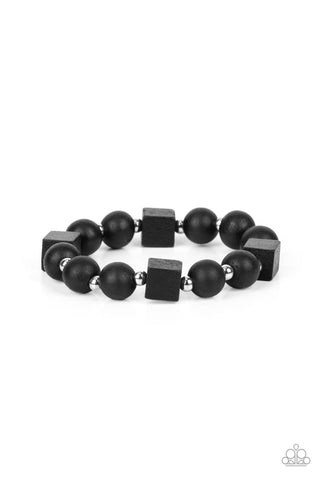 Timber Trendsetter - Black - Paparazzi Accessories