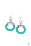 ENTRADA at Your Own Risk - Blue - Paparazzi Accessories