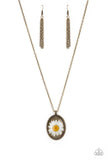 Prairie Passion - Brass - Paparazzi Accessories