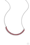 Dicey Demure - Red - Paparazzi Accessories
