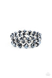 Eiffel Tower Tryst - Blue - Paparazzi Accessories