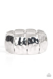 Molten Maverick - Silver - Paparazzi Accessories