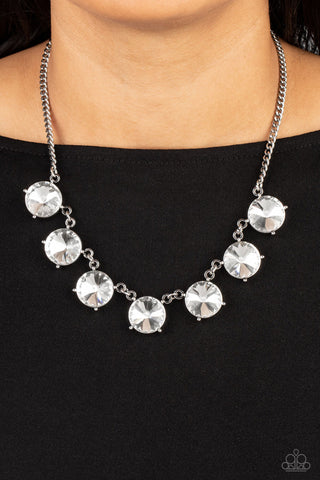 The SHOWCASE Must Go On - White - Paparazzi Accessories