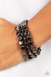 HAUTE Stone - Black - Paparazzi Accessories
