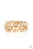 HAUTE Stone - Gold - Paparazzi Accessories