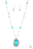 Mojave Meditation - Blue - Paparazzi Accessories