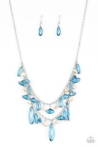 Candlelit Cabana - Blue - Paparazzi Accessories