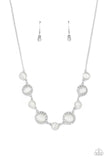 Too Good to BEAM True - White - Paparazzi Accessories