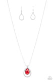Gorgeously Glimmering - Red - Paparazzi Accessories