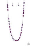 Shoreline Shimmer - Purple - Paparazzi Accessories