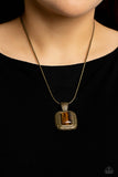 Right Hand TALISMAN - Brass - Paparazzi Accessories