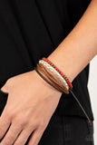 Woodsy Wayfarer - Red - Paparazzi Accessories