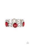 Devoted to Drama - Red - Paparazzi Accessories