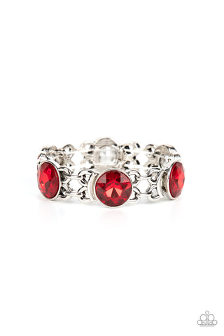 Devoted to Drama - Red - Paparazzi Accessories
