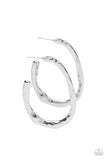 WARPED Speed - Silver - Paparazzi Accessories