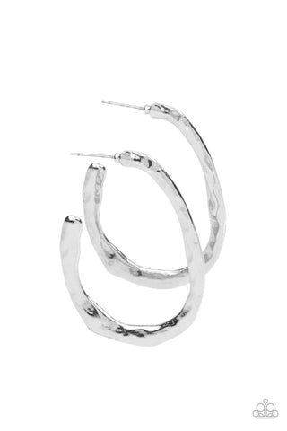 WARPED Speed - Silver - Paparazzi Accessories