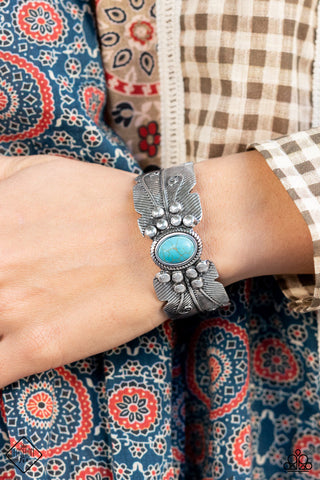 Desert Haven - Blue - Paparazzi Accessories