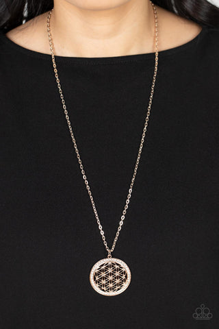 Tearoom Twinkle - Rose Gold - Paparazzi Accessories