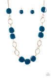 Posh Promenade - Blue - Blue - Paparazzi Accessories