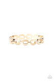 Powerhouse Plunder - Gold - Paparazzi Accessories