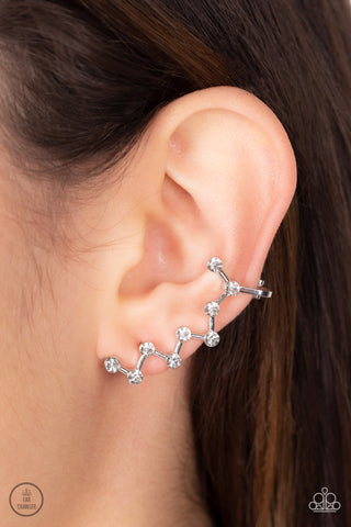 Clamoring Constellations - White - Paparazzi Accessories