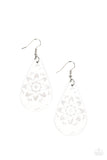 Subtropical Seasons - White - Paparazzi Accessories
