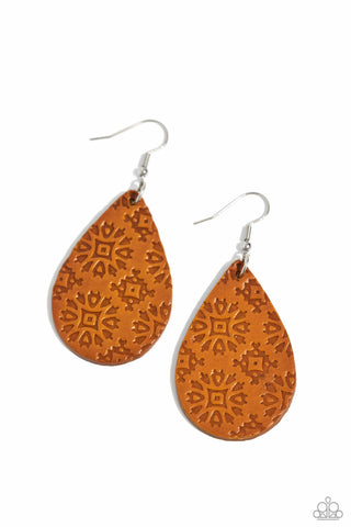 Stylishly Subtropical - Orange - Paparazzi Accessories