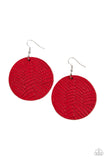 Leathery Loungewear - Red - Paparazzi Accessories