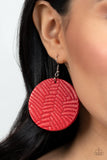Leathery Loungewear - Red - Paparazzi Accessories