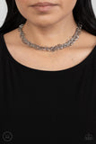 Cause a Commotion - Silver - Paparazzi Accessories