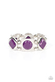 Asymmetrical A-Lister - Purple - Paparazzi Accessories