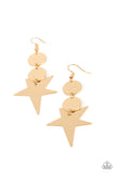 Star Bizarre - Gold - Paparazzi Accessories