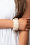 Boardwalk Bonanza - White - Paparazzi Accessories