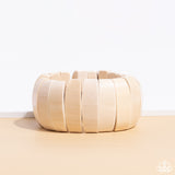 Boardwalk Bonanza - White - Paparazzi Accessories