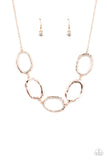 Gritty Go-Getter - Rose Gold - Paparazzi Accessories