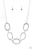 Gritty Go-Getter - Silver - Paparazzi Accessories