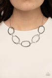 Gritty Go-Getter - Silver - Paparazzi Accessories