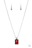 Understated Dazzle - Red - Paparazzi Accessories