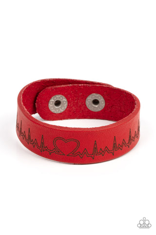 Haute Heartbeat - Red - Paparazzi Accessories