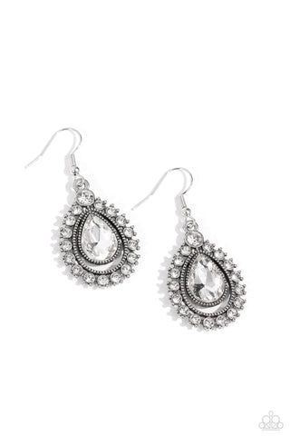 Divinely Duchess - White - Paparazzi Accessories